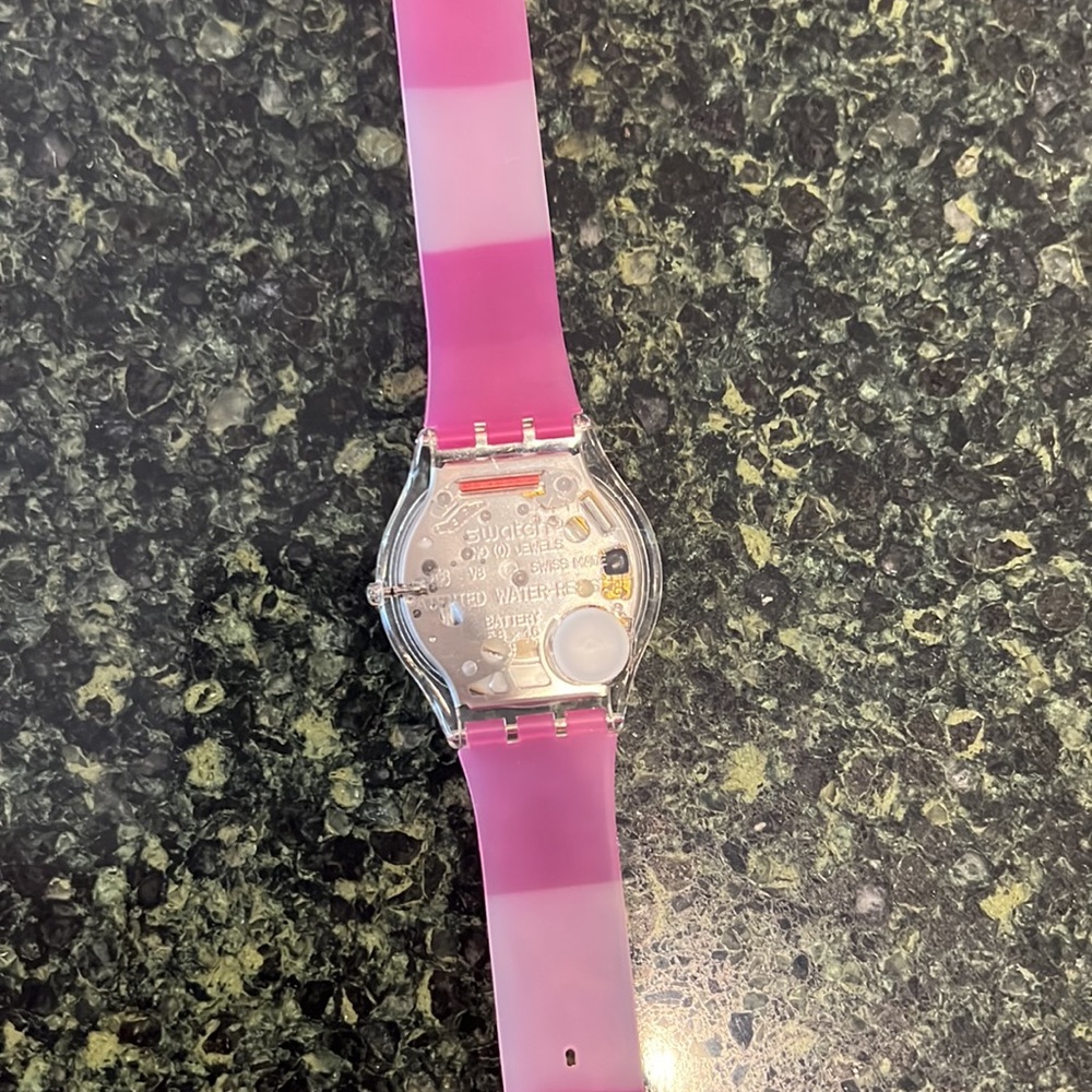 SWATCH. Pink. Worn once. - Picture 4 of 4
